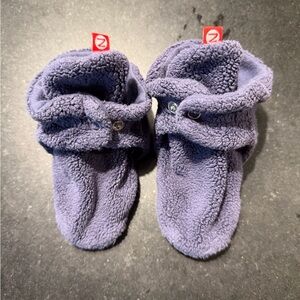 Zutano Fleece Baby Mittens in Blue
